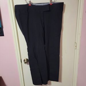 Torrid Black Pants with Striped Waistband